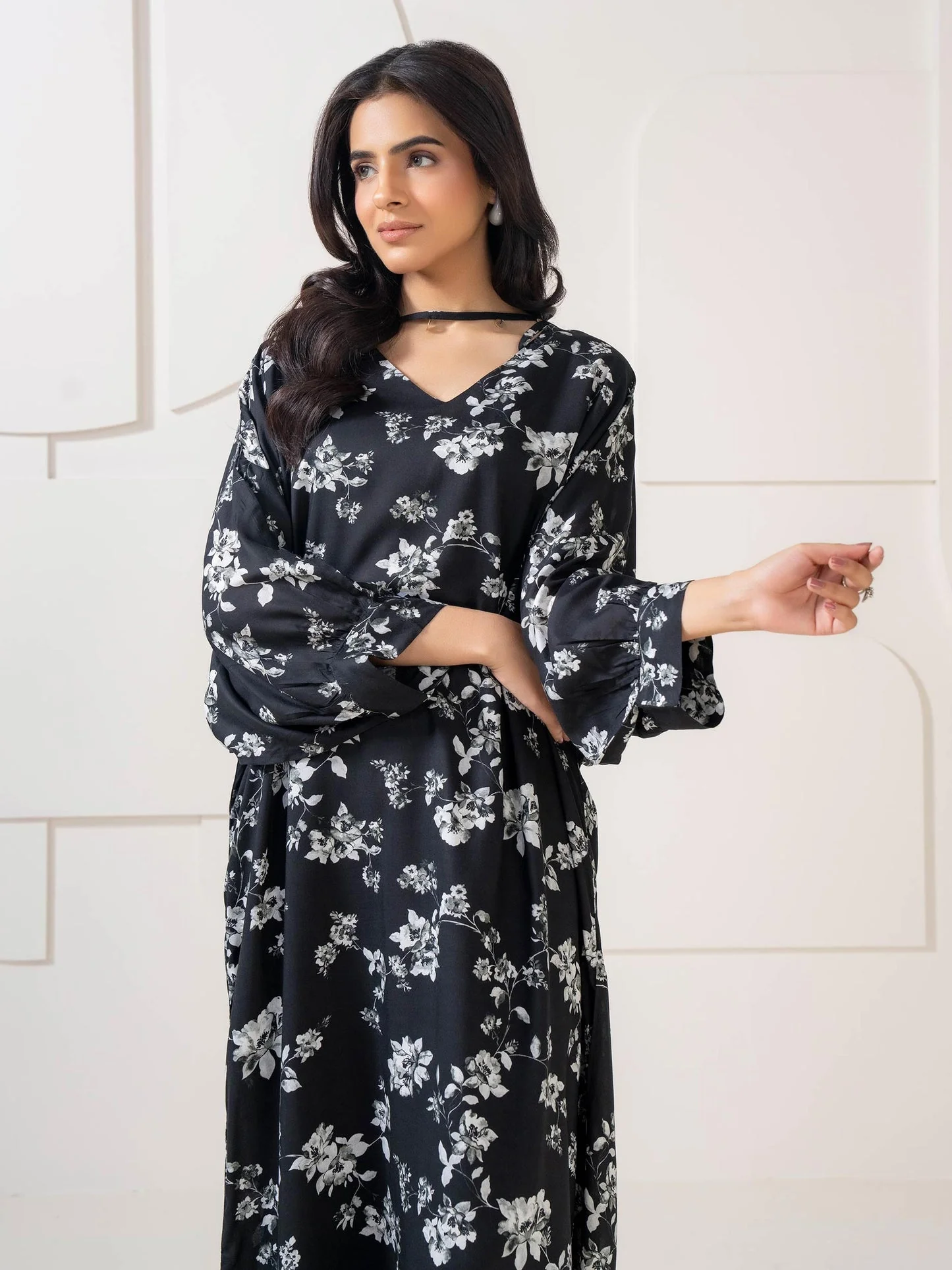 Lawn Shirt-Printed (Pret) - Image 5