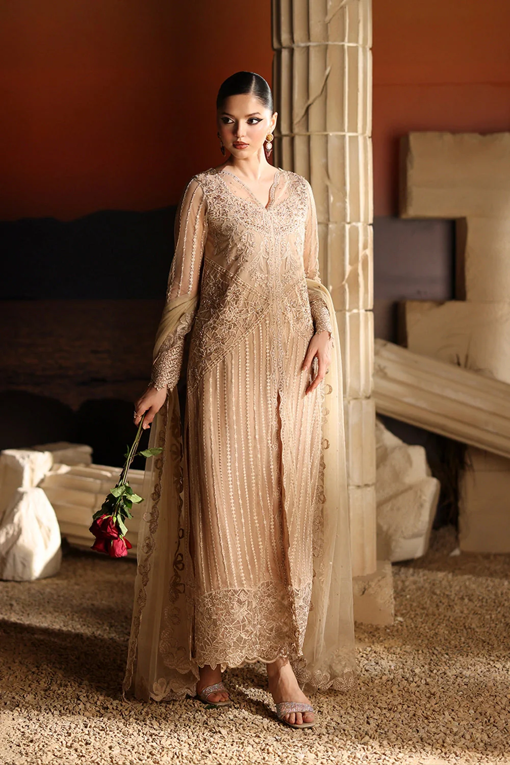 Luxe Embroidered Chiffon - Image 3