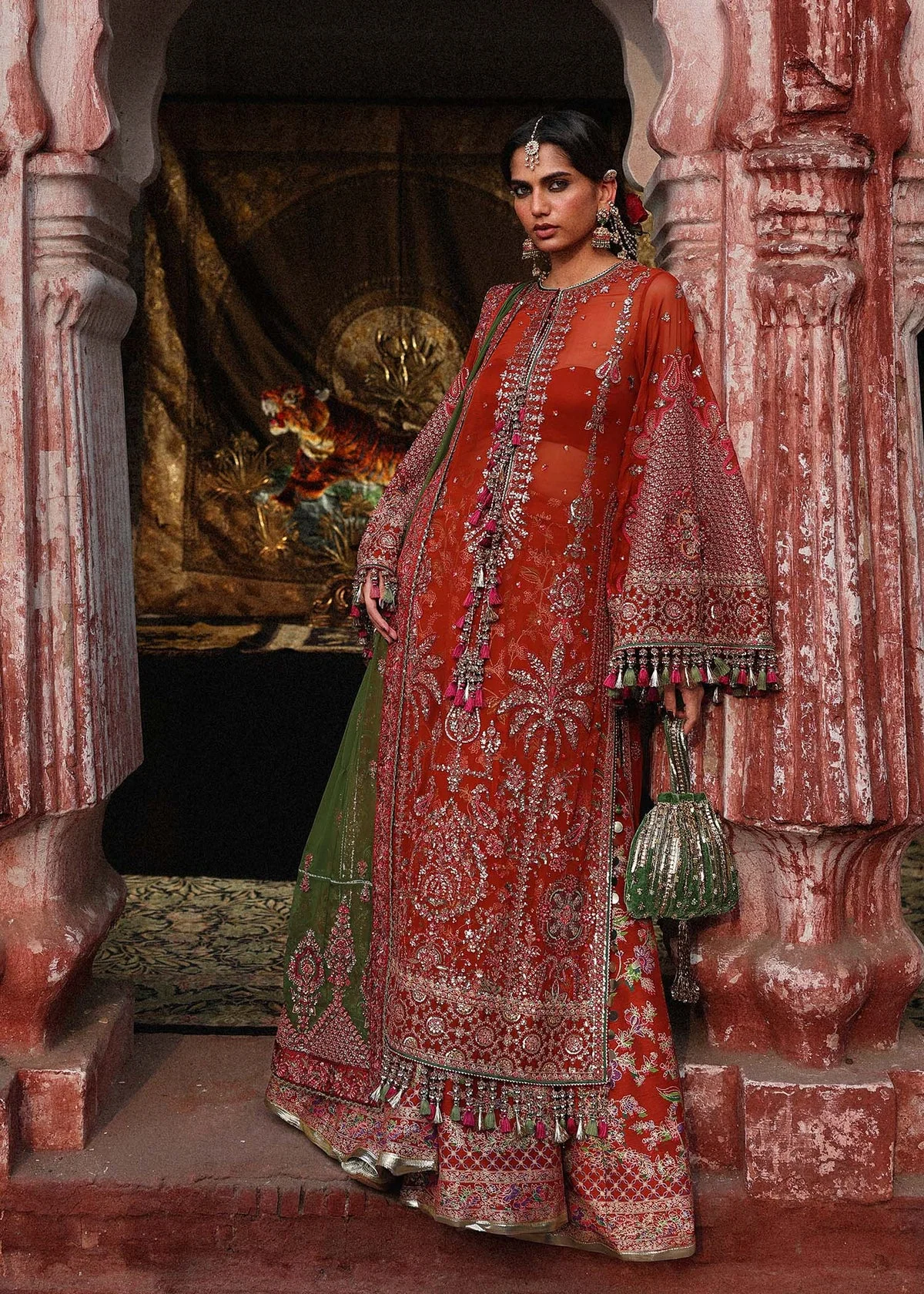 Luxury Festive Unstitched Suit - Image 5