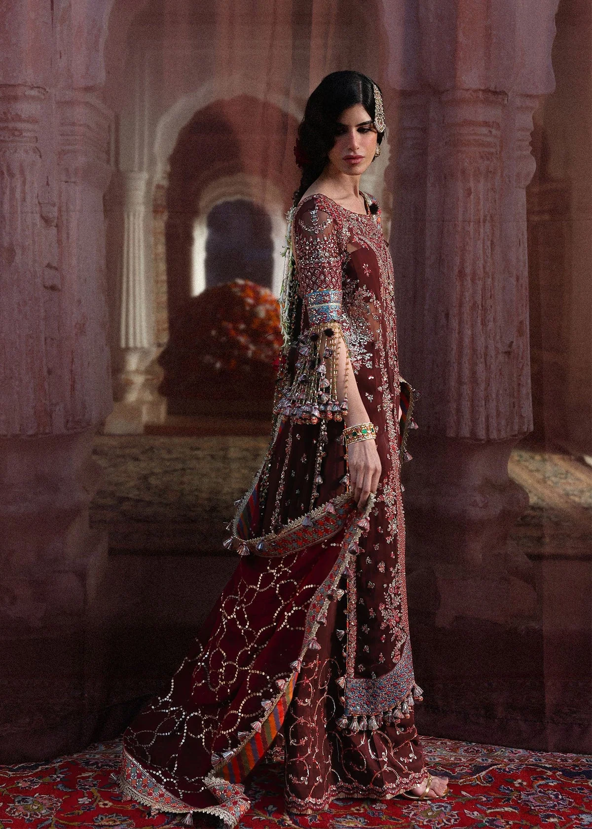 Luxury Festive Unstitched Suit - Image 3