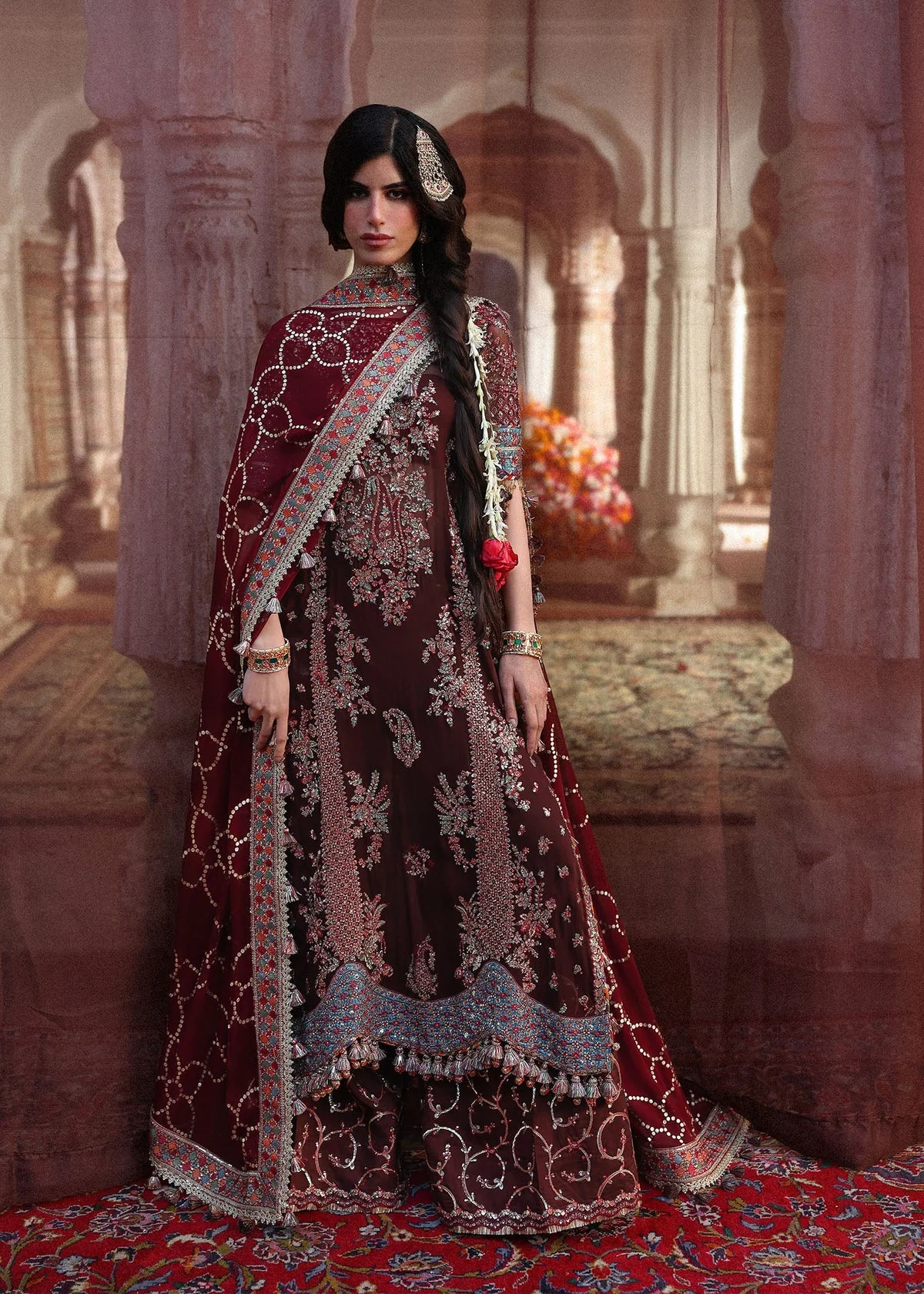 Luxury Festive Unstitched Suit - Image 4