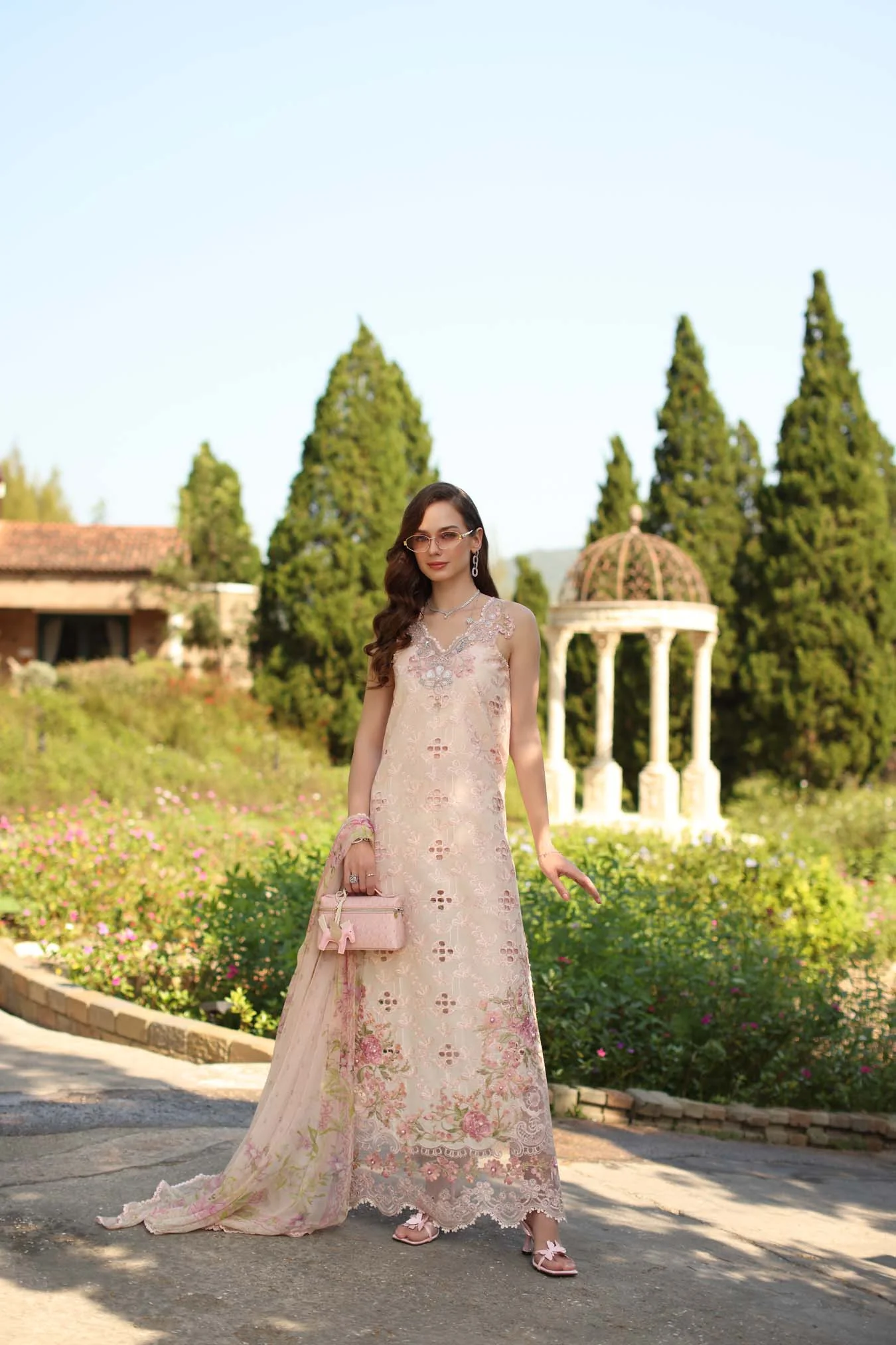 Luxury Schiffli Lawn Laserkar - Image 3