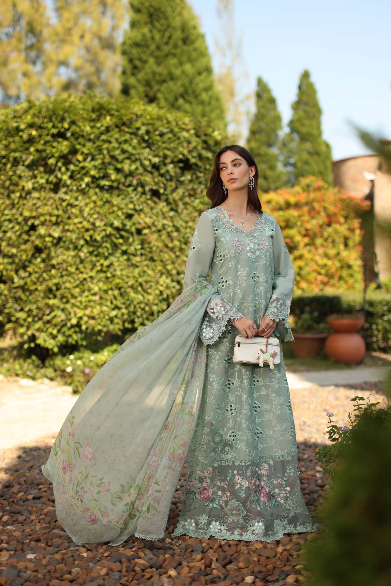 Luxury Schiffli Lawn Laserkar - Image 4