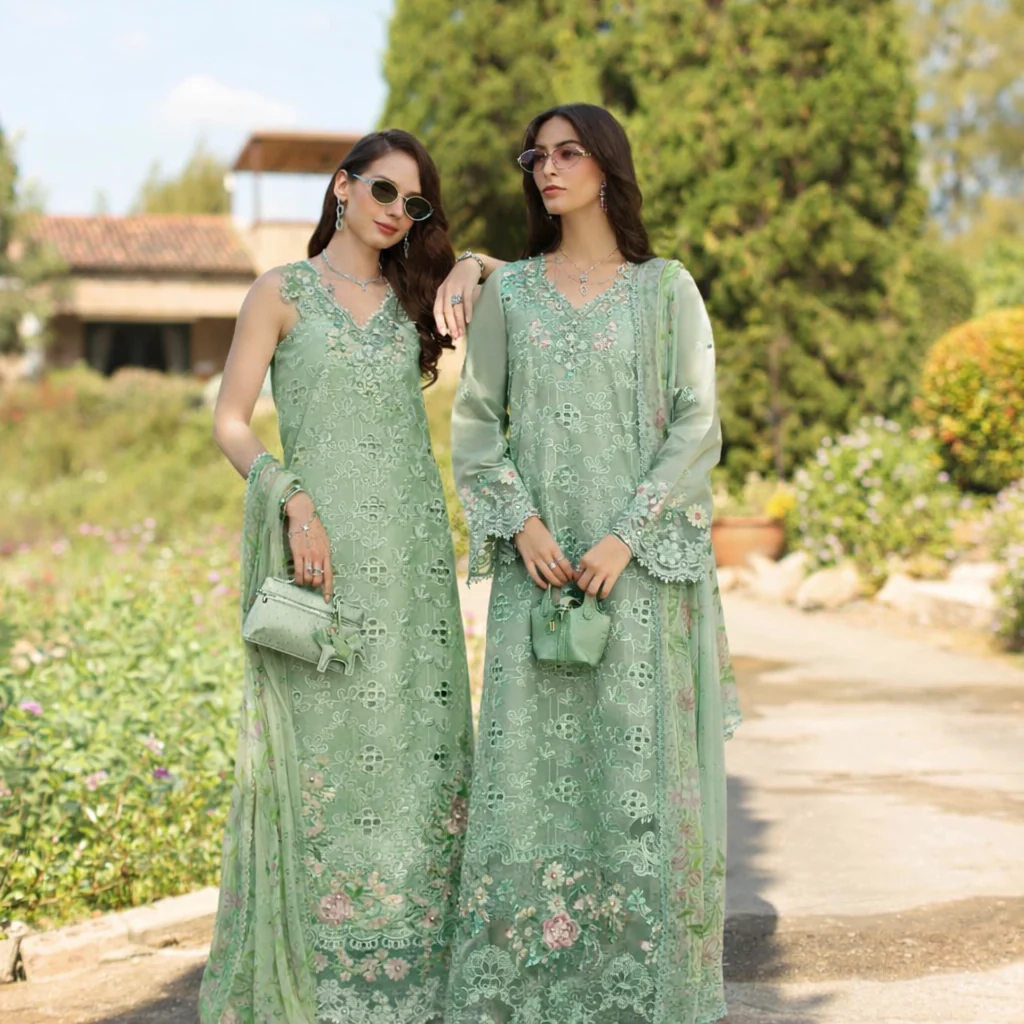 Luxury Schiffli Lawn Laserkar - Image 6