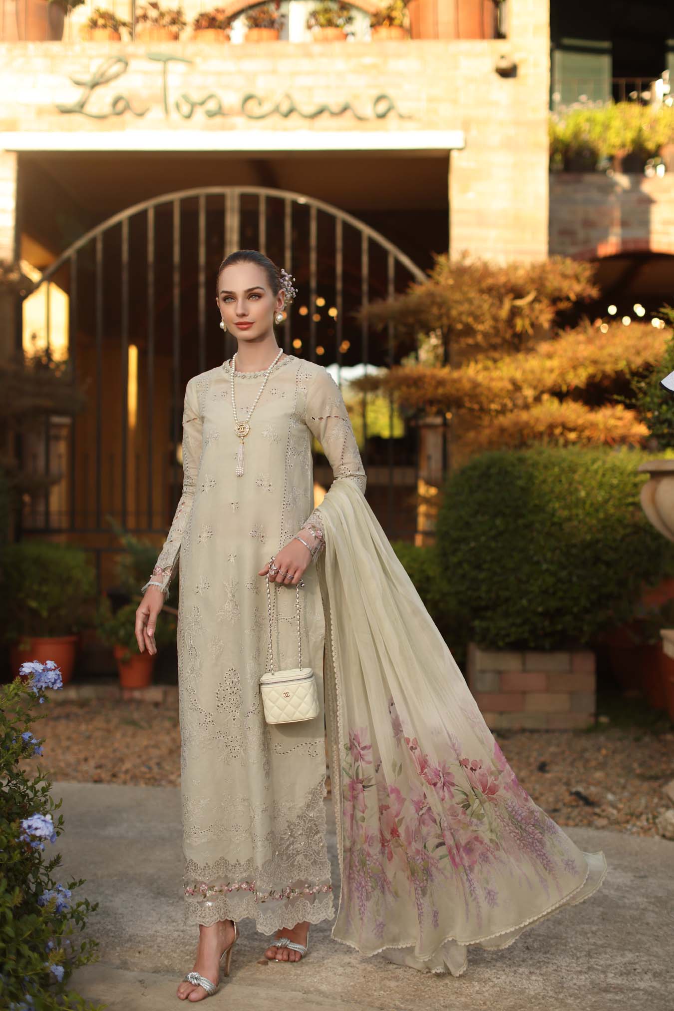 Luxury Schiffli Lawn Laserkar - Image 5