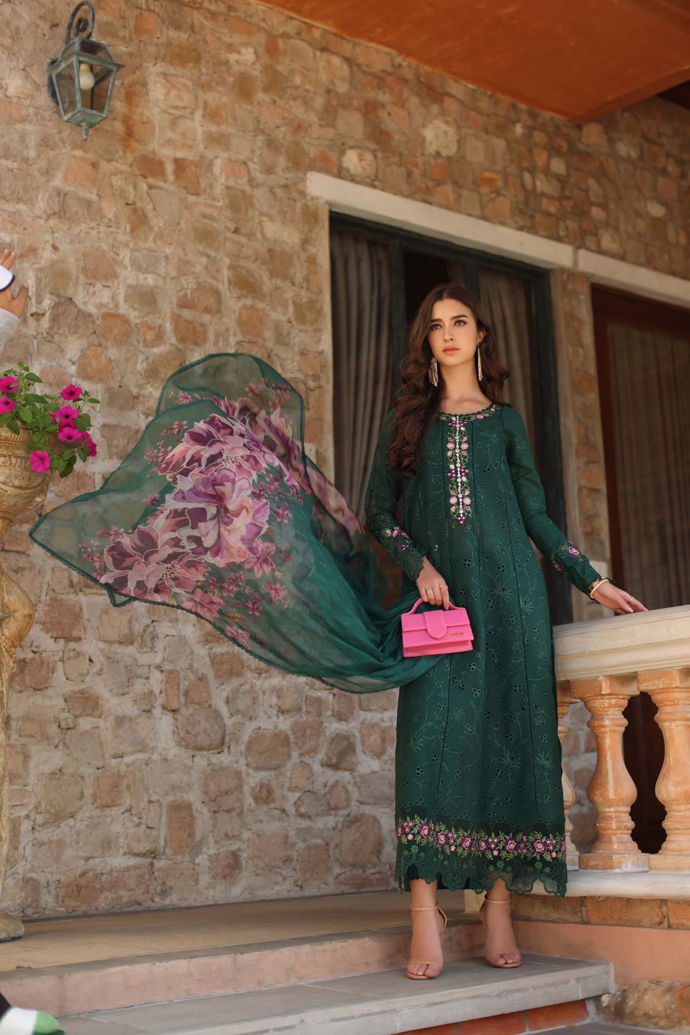Luxury Schiffli Lawn Laserkar - Image 6