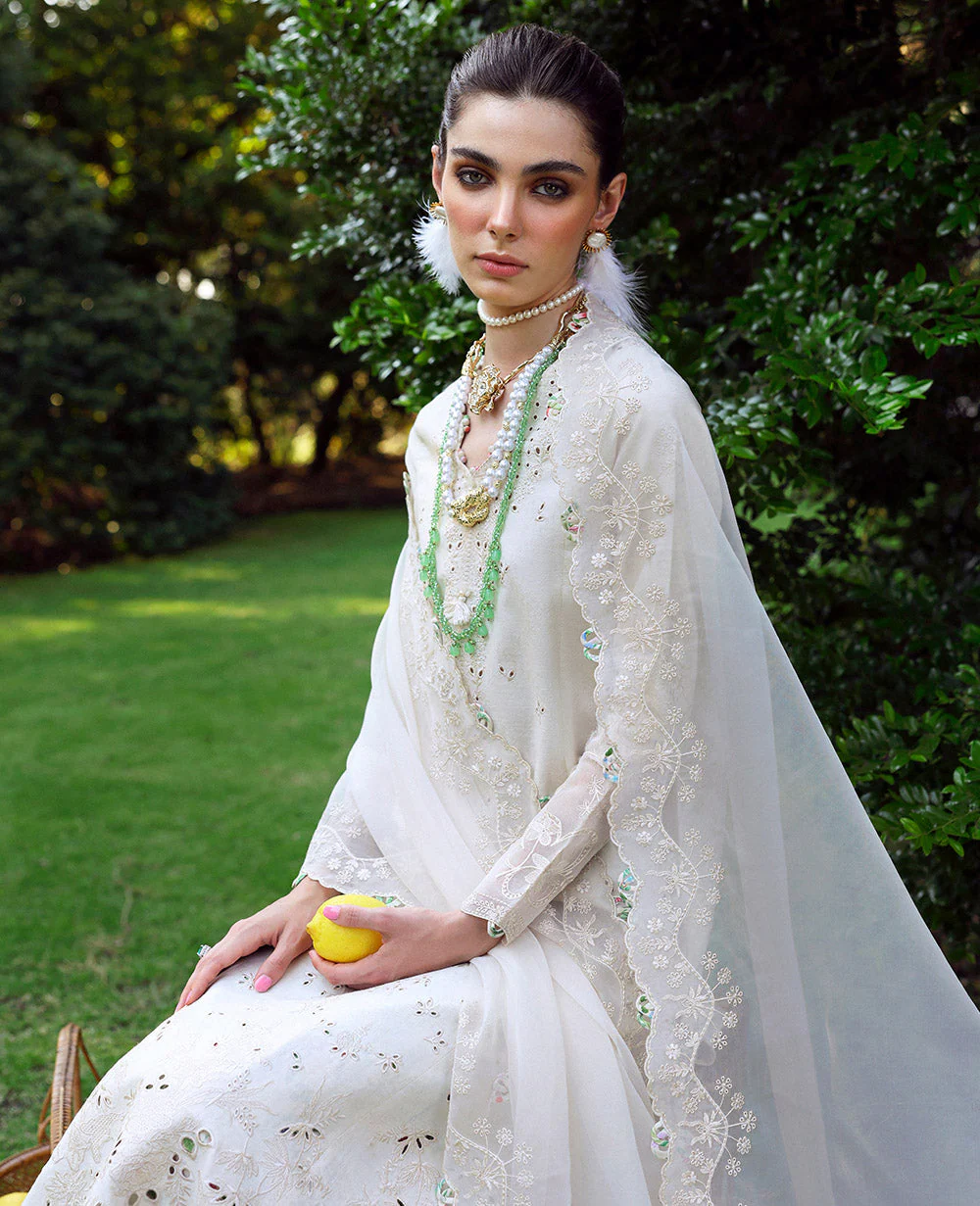 Jacquard Embroidered Ensemble - Image 2