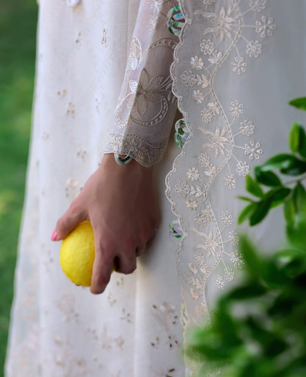 Jacquard Embroidered Ensemble - Image 5