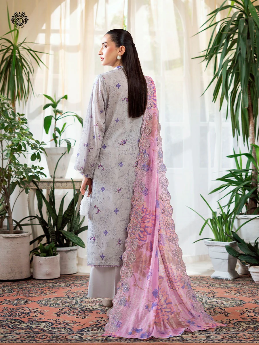 MAHAJAL 3 PC UNSTITCHED - Image 2