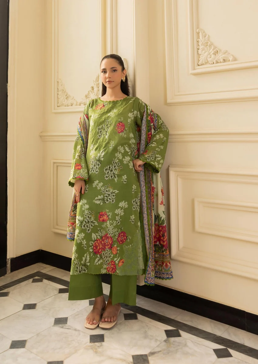Mahajal Unstitched Three Piece Collection - Image 3