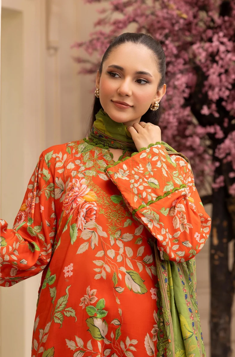 Mahajal Unstitched Three Piece Collection - Image 2