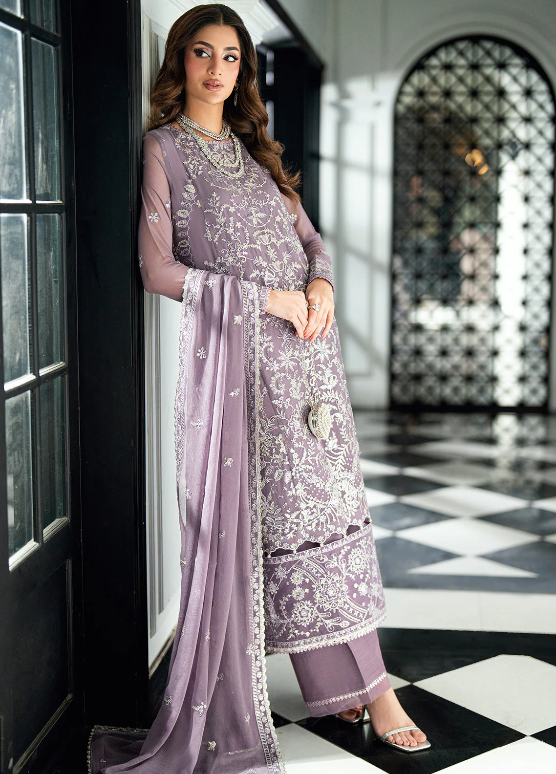 Maison Dor Chiffon 3 Piece Suits - Image 4