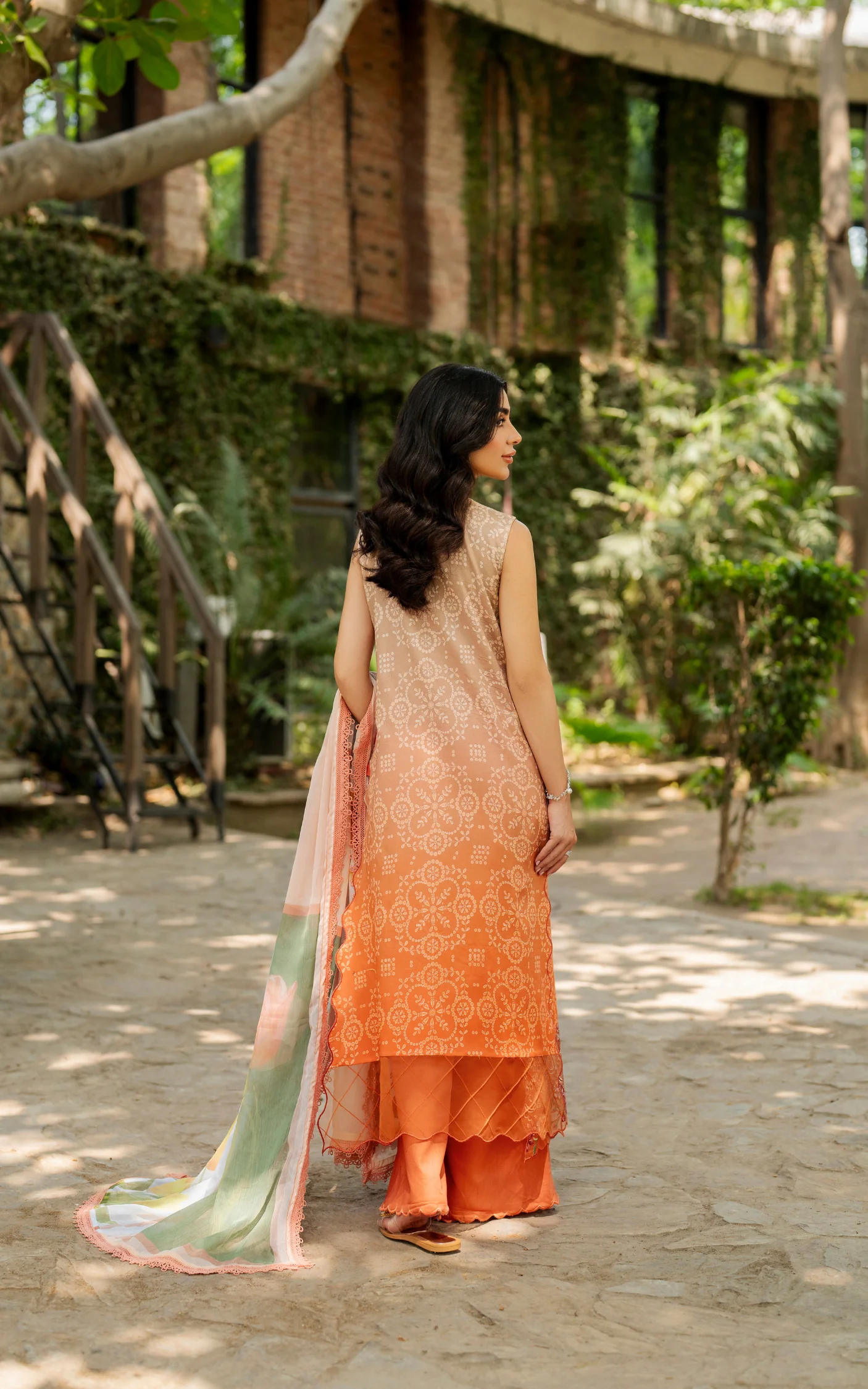 Meraki 3pcs Embroidered Unstitched Summer - Image 2