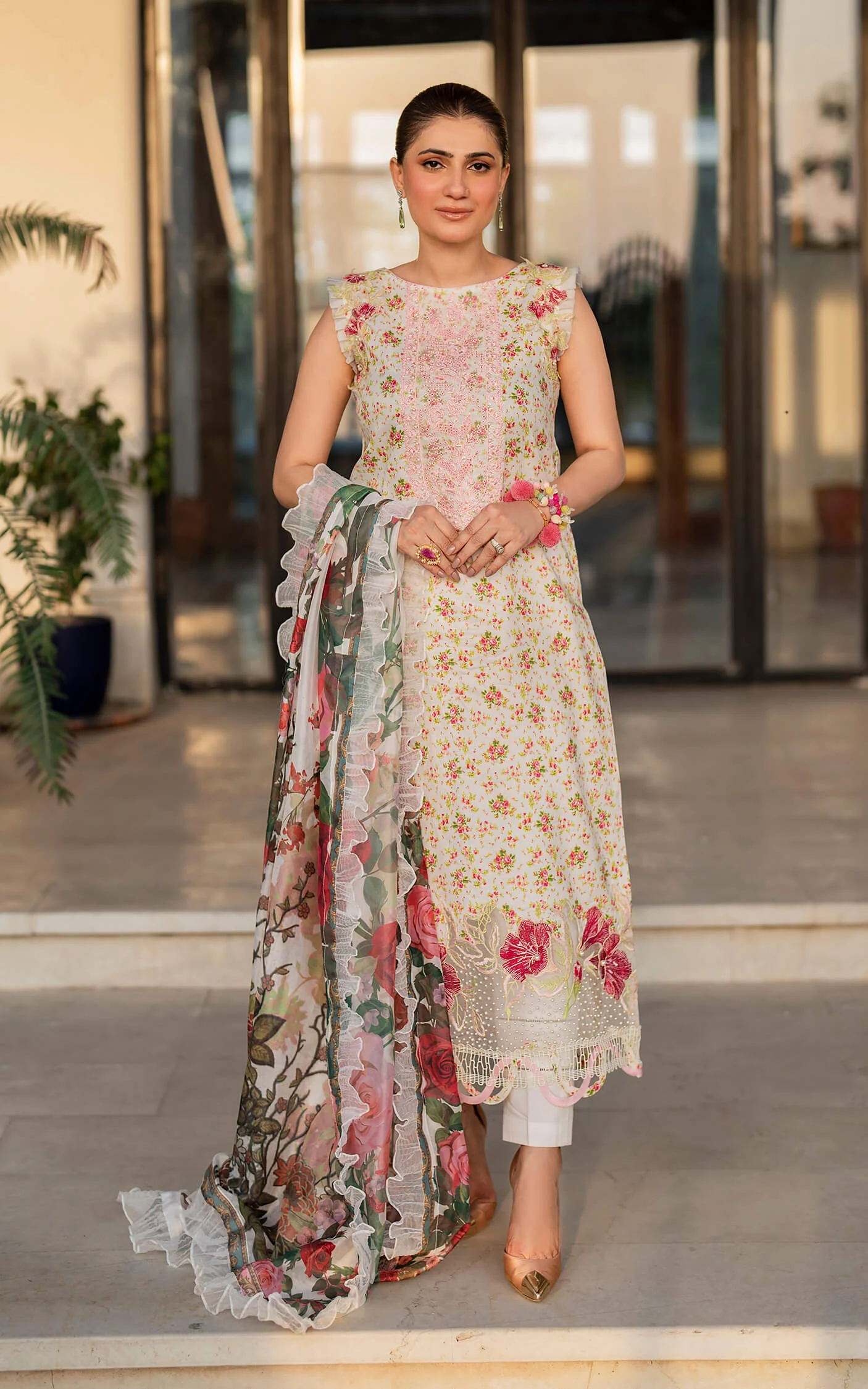 MERAKI Unstitched Lawn - Image 4