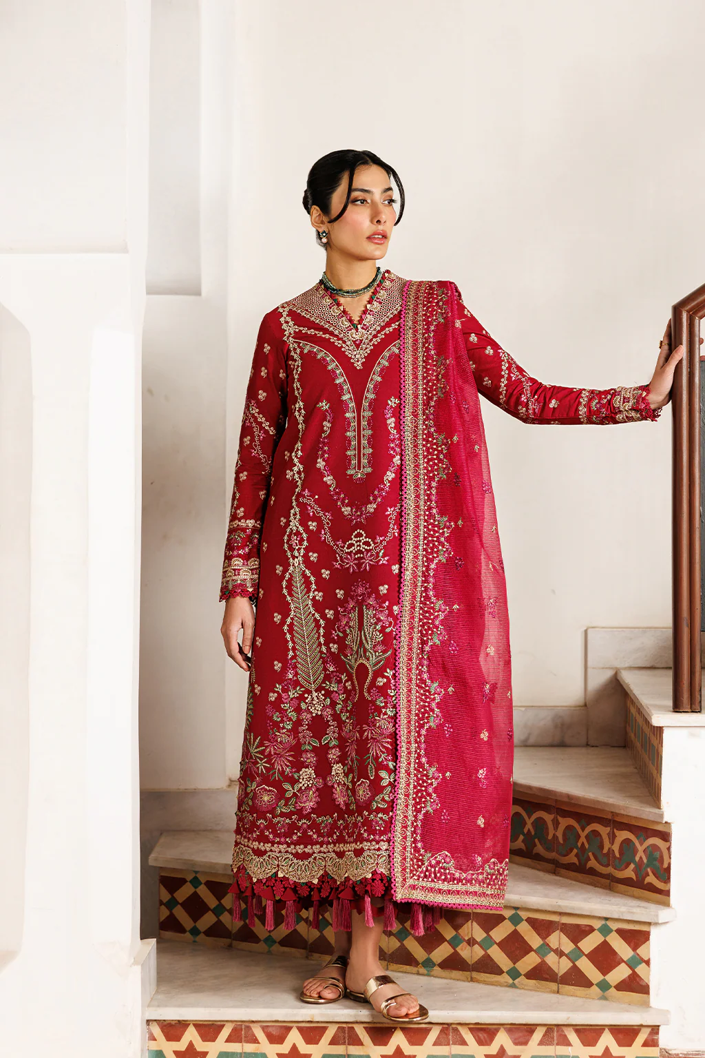 Mirabelle Festive Luxury Lawn - Image 3