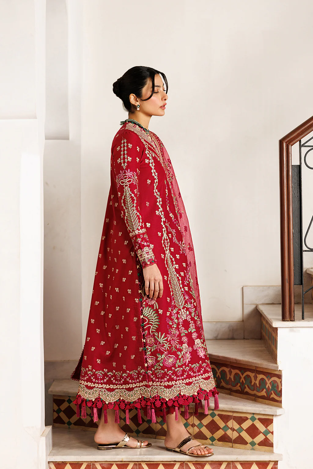 Mirabelle Festive Luxury Lawn - Image 5