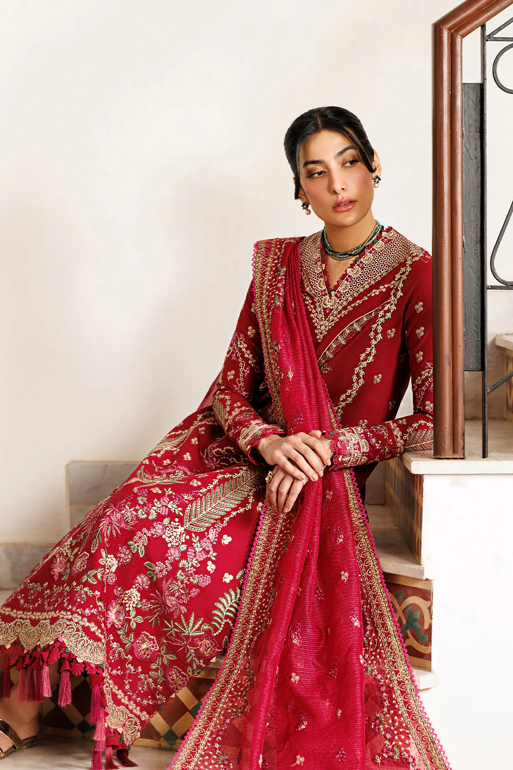 Mirabelle Festive Luxury Lawn - Image 7