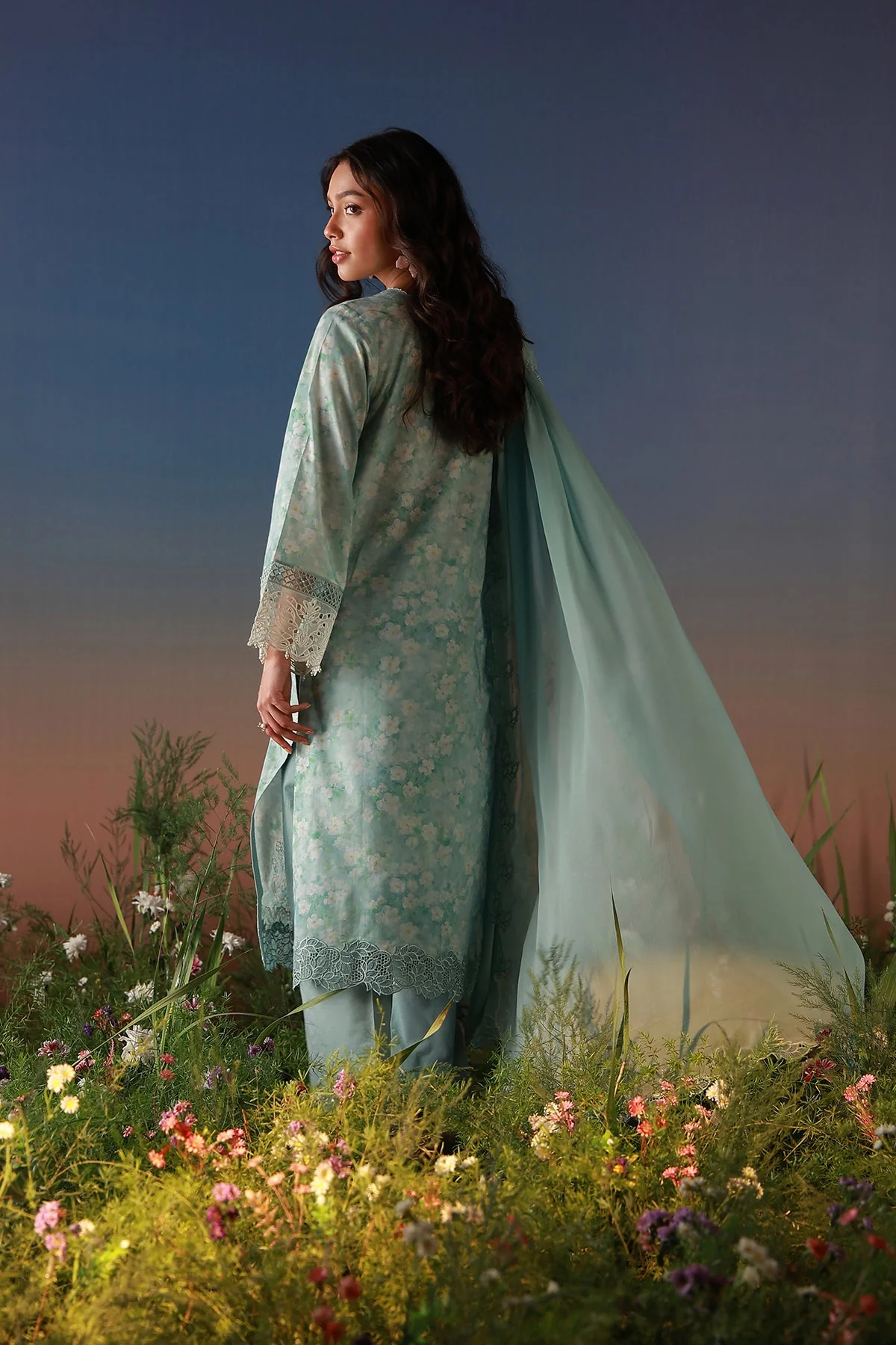 Mirha - 3 Piece Embroidered - Image 2