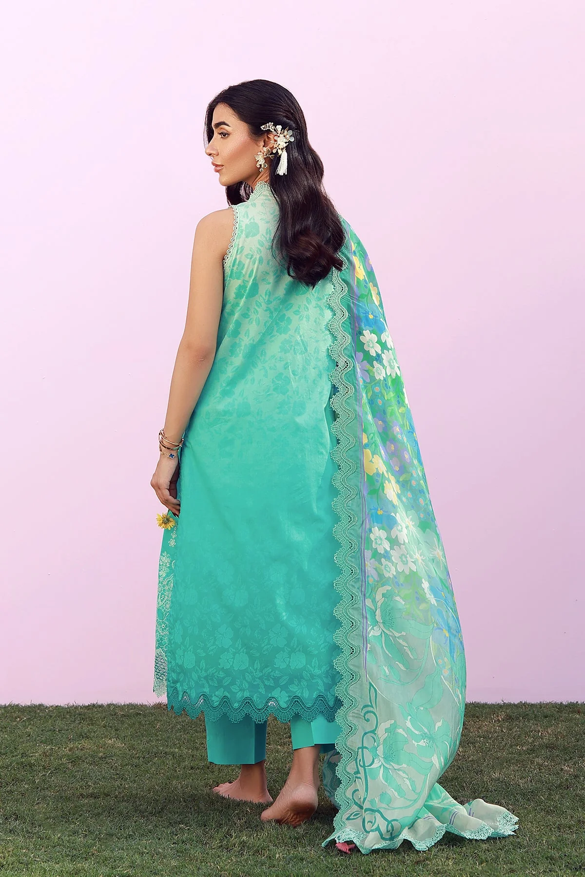 Mirha - 3 Piece Embroidered - Image 2