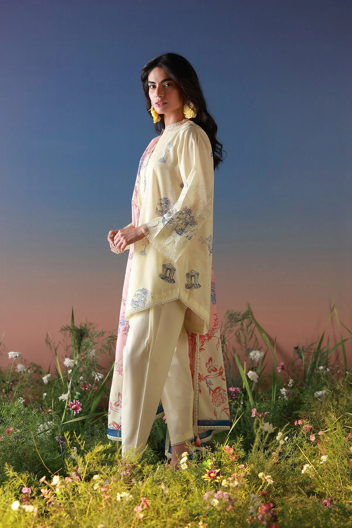 Mirha Unstitched Printed Lawn - Image 6