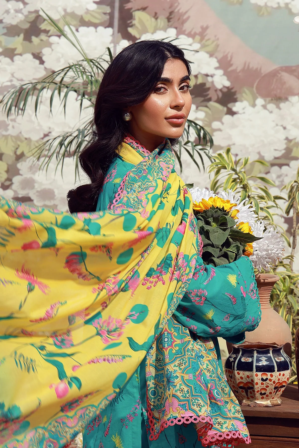 Mirha Unstitched Printed Lawn - Image 4