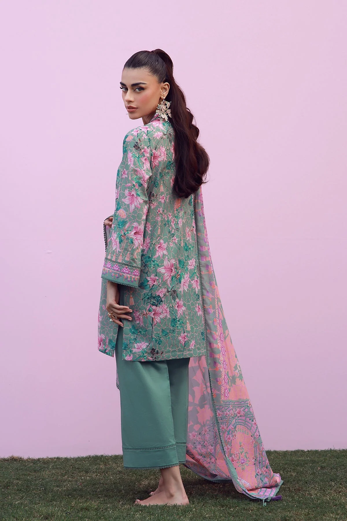 Mirha Unstitched Printed Lawn - Image 2