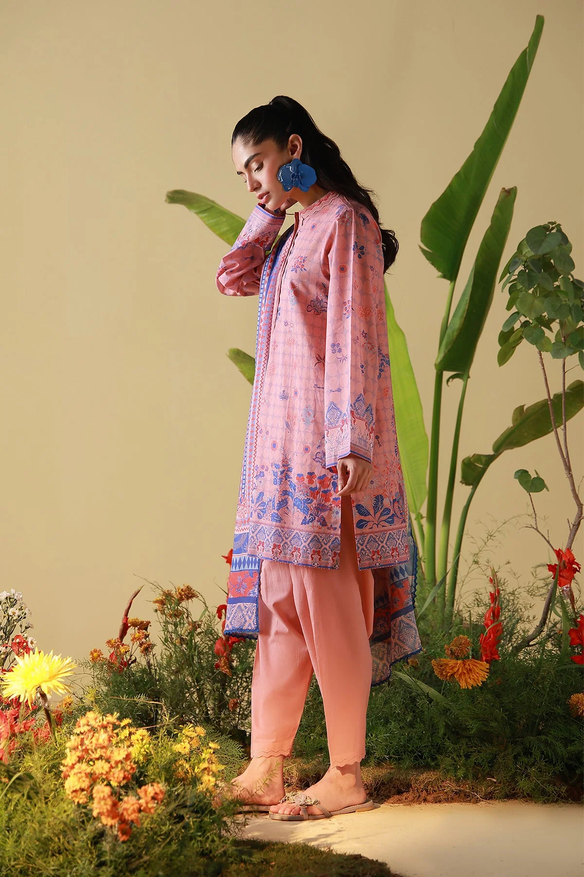 Mirha Unstitched Printed Lawn - Image 6