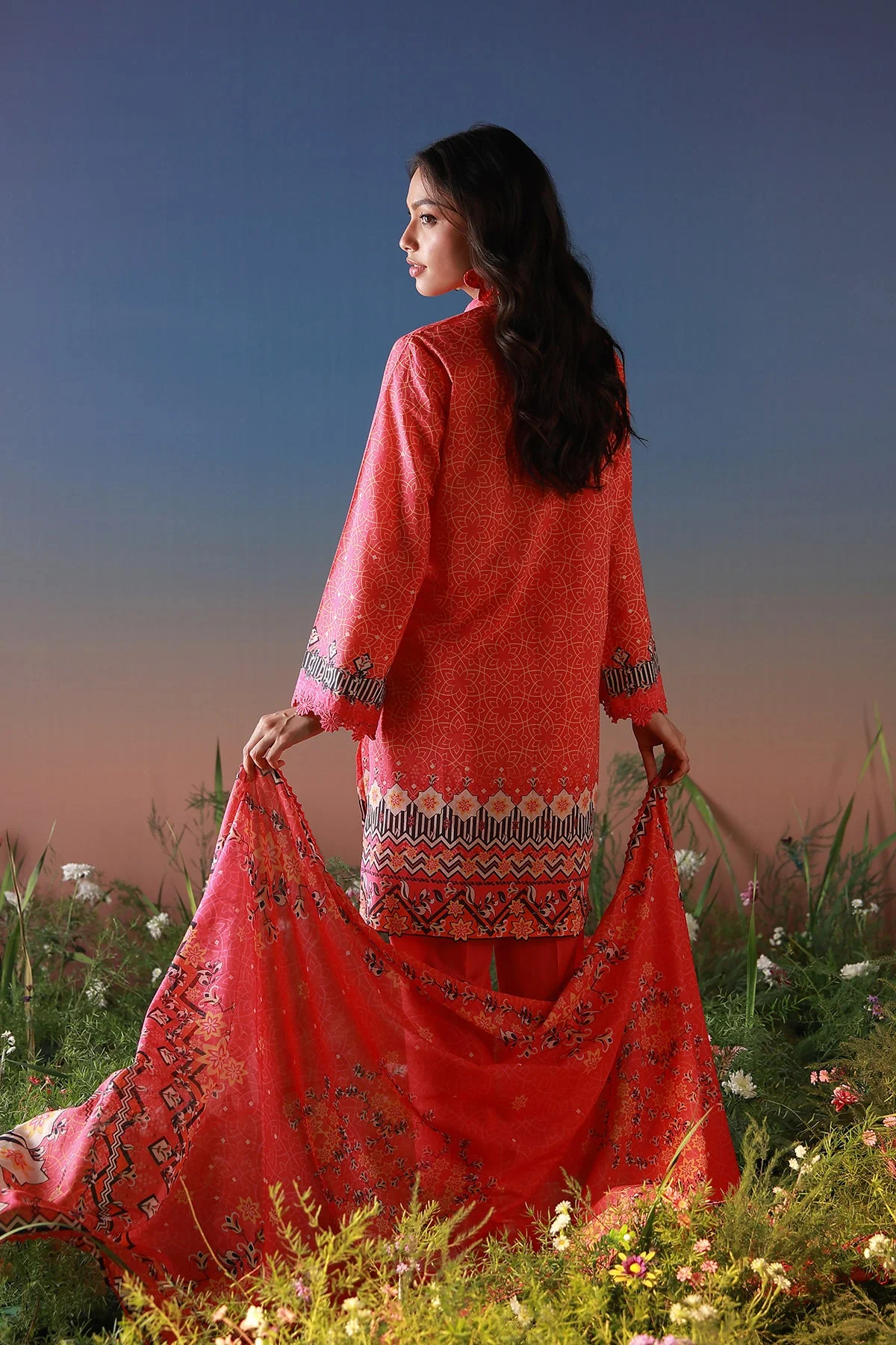 Mirha Unstitched Printed Lawn - Image 2