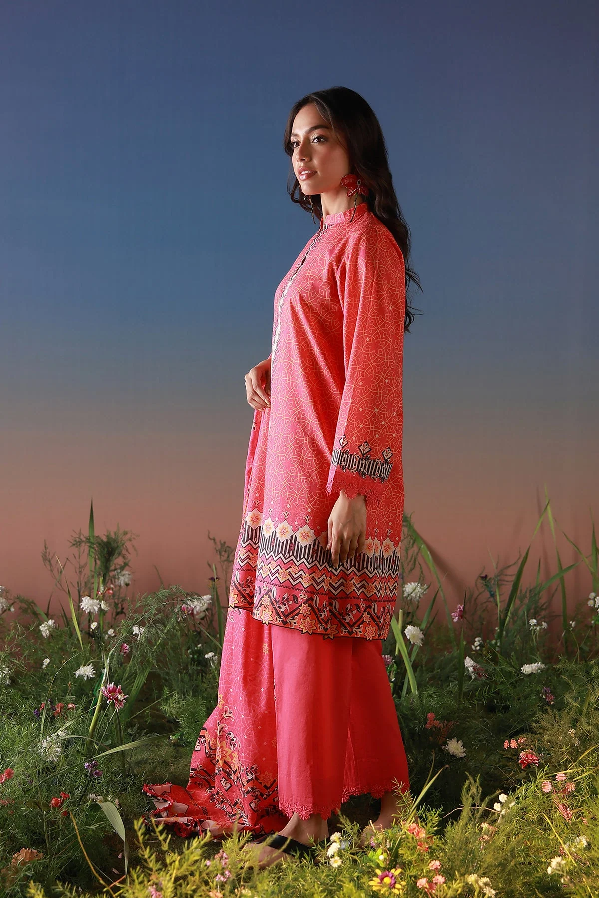 Mirha Unstitched Printed Lawn - Image 3