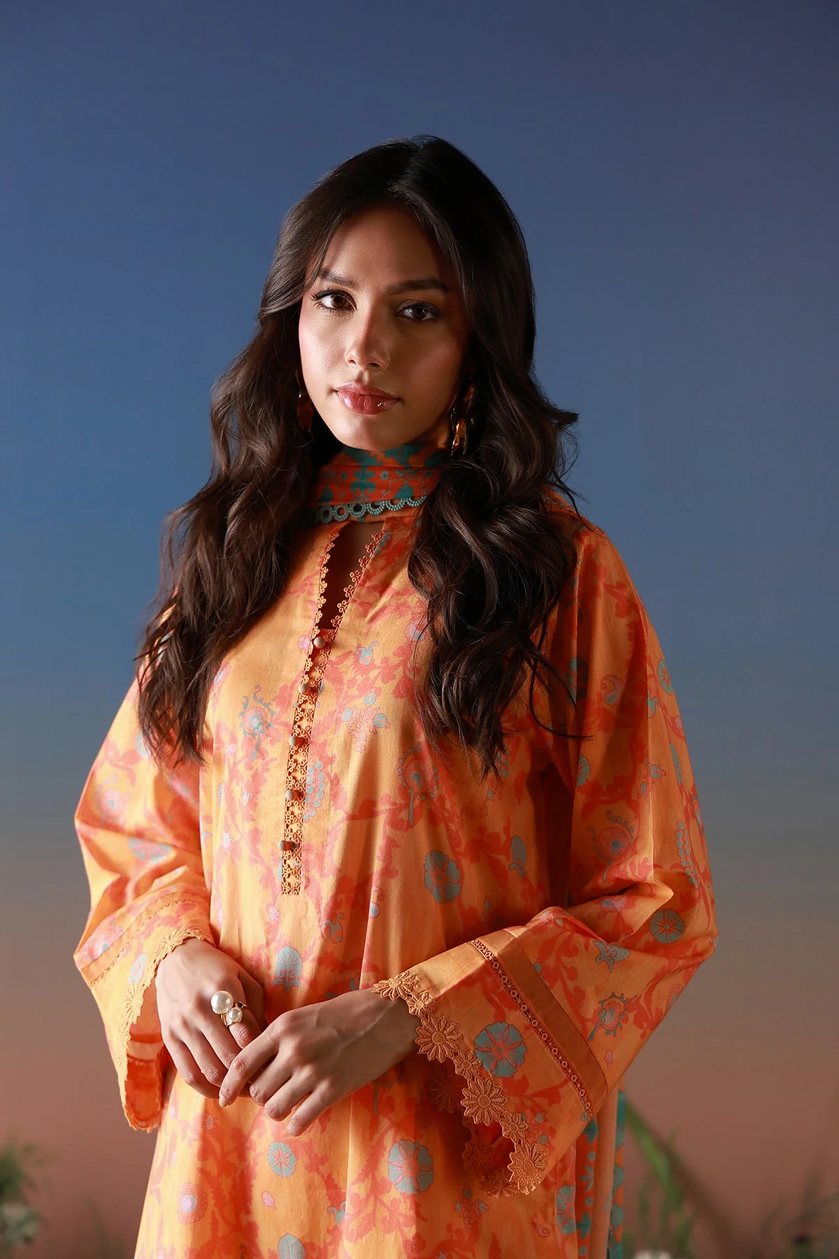 Mirha Unstitched Printed Lawn - Image 4
