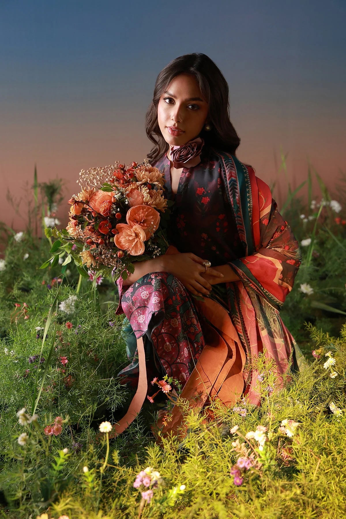 Mirha Unstitched Printed Lawn - Image 4