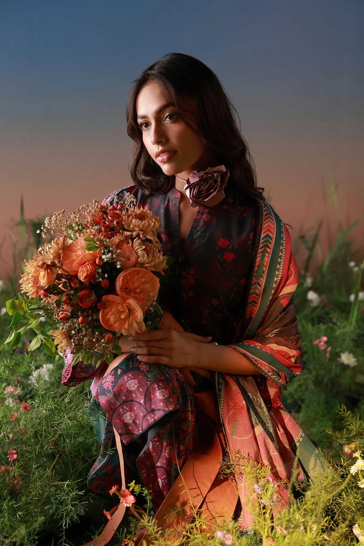 Mirha Unstitched Printed Lawn - Image 6