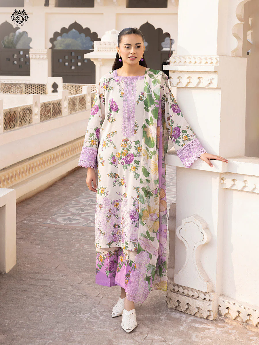 Morja Unstitched 3 pc Lawn - Image 3