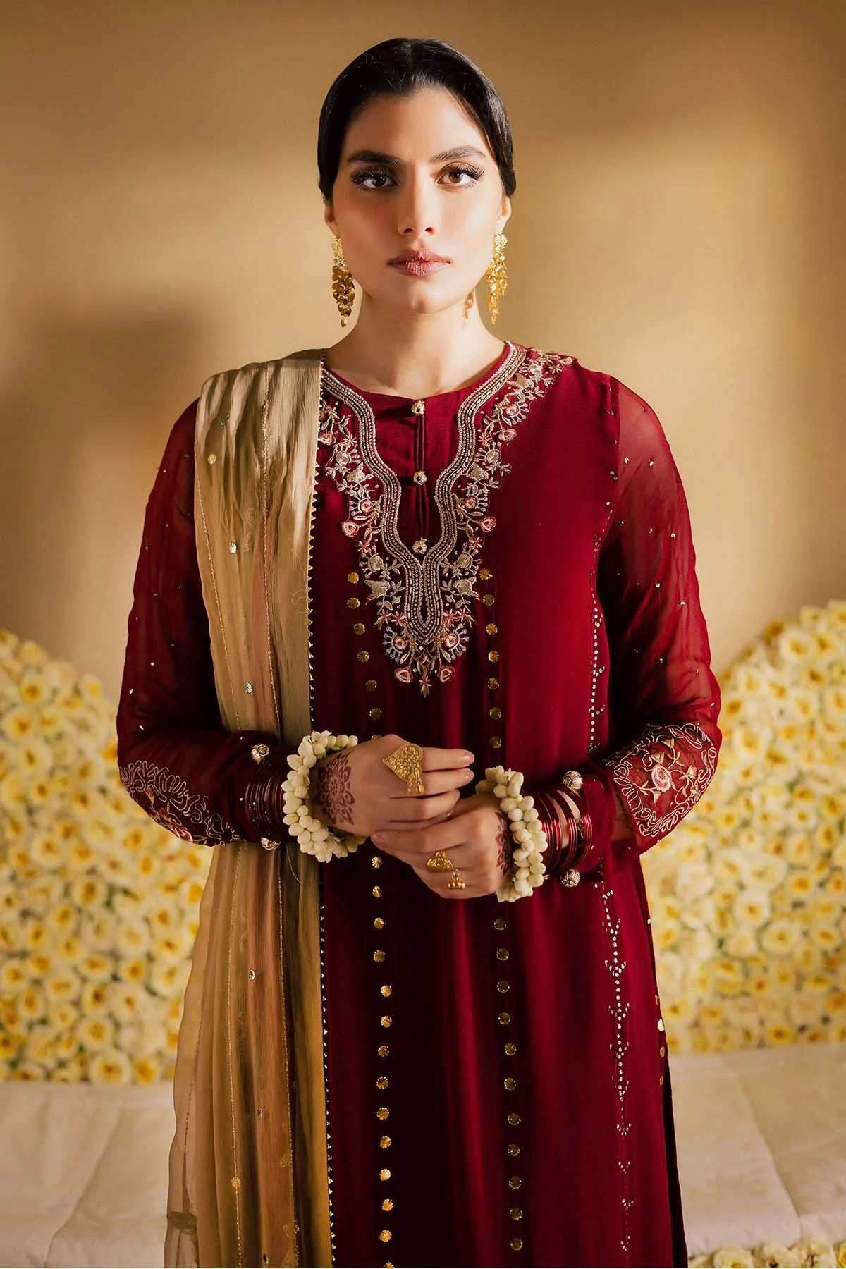 Mukeshkari Embroidered Chiffon - Image 3