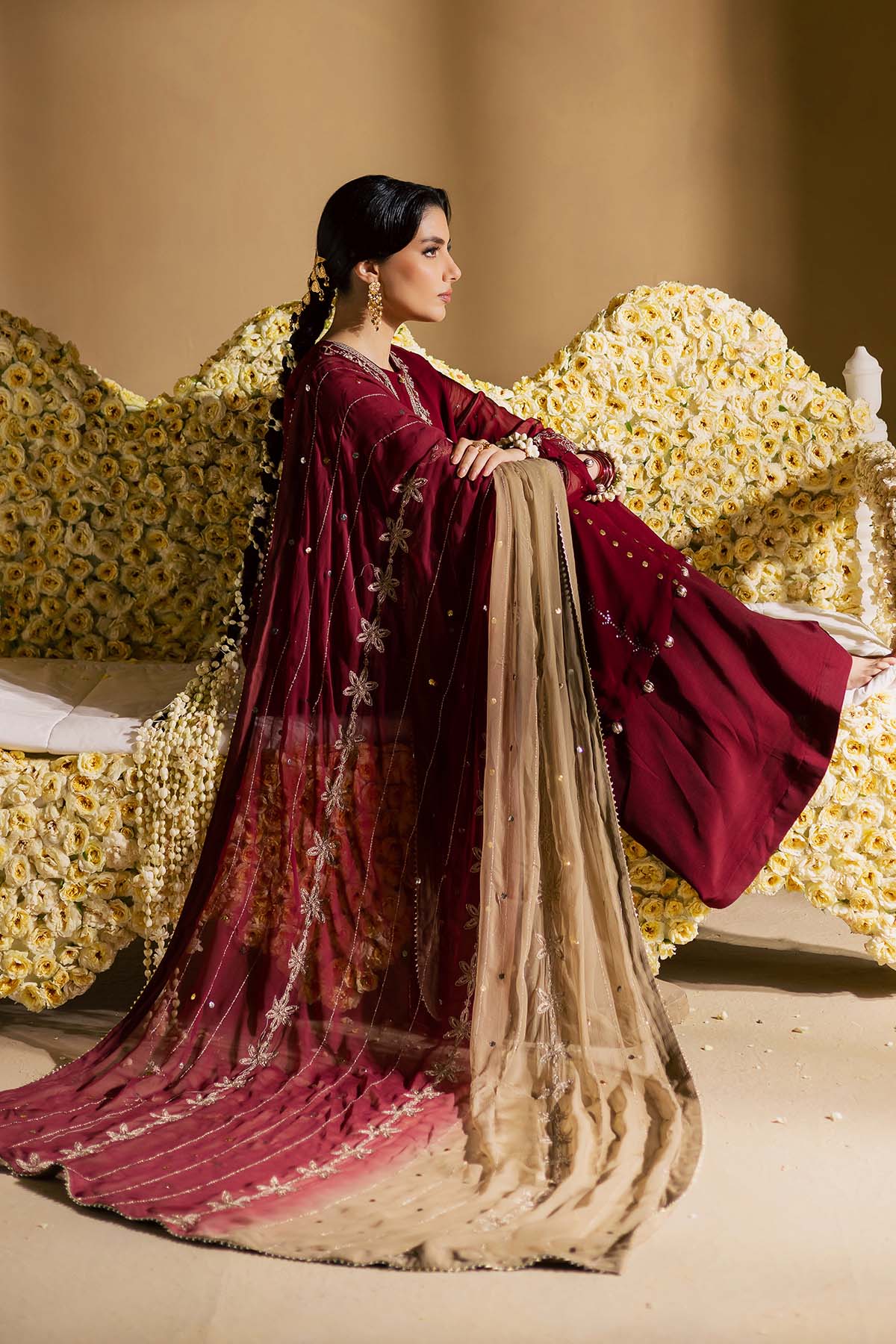 Mukeshkari Embroidered Chiffon - Image 4