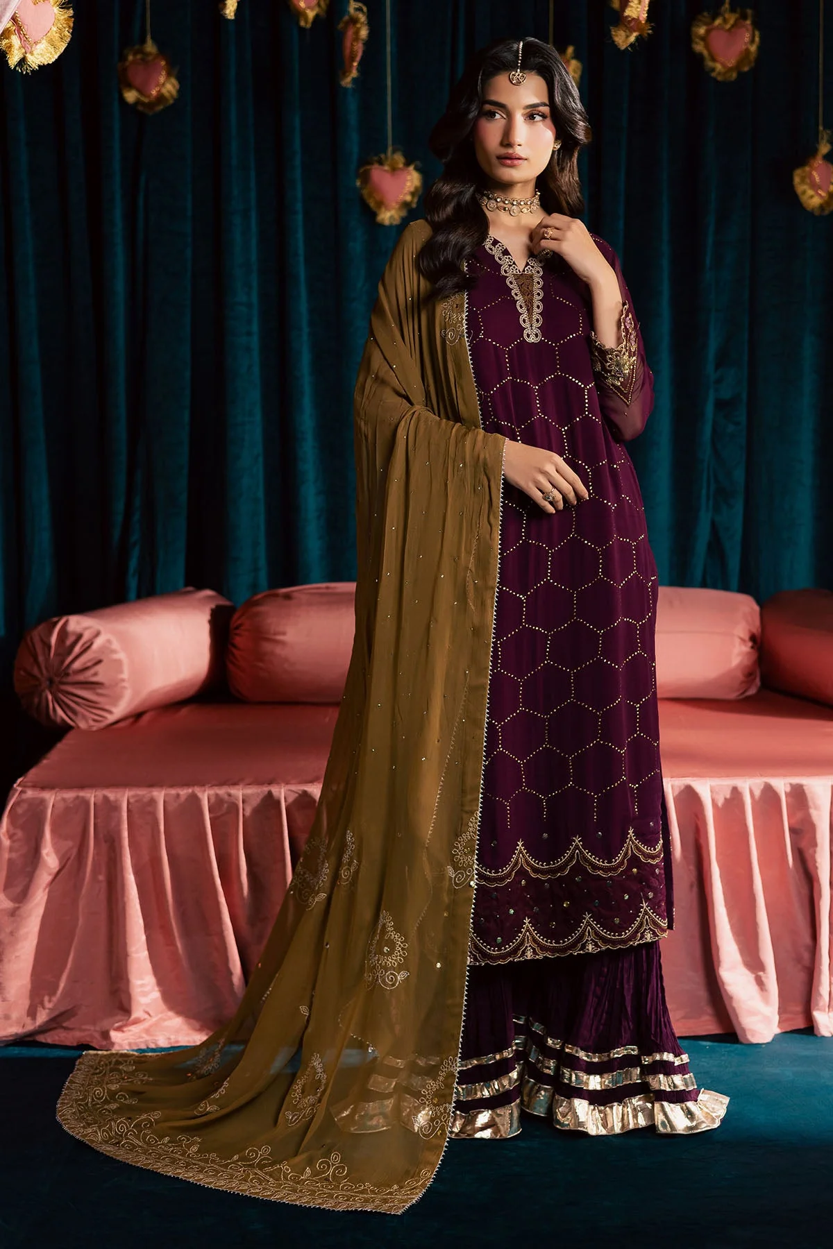 Mukeshkari Embroidered Chiffon - Image 3