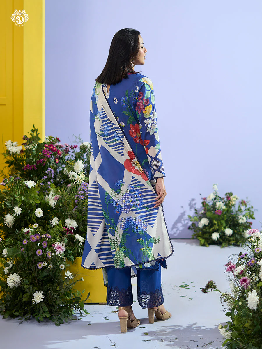 Nehaab Three Piece Lawn - Image 2