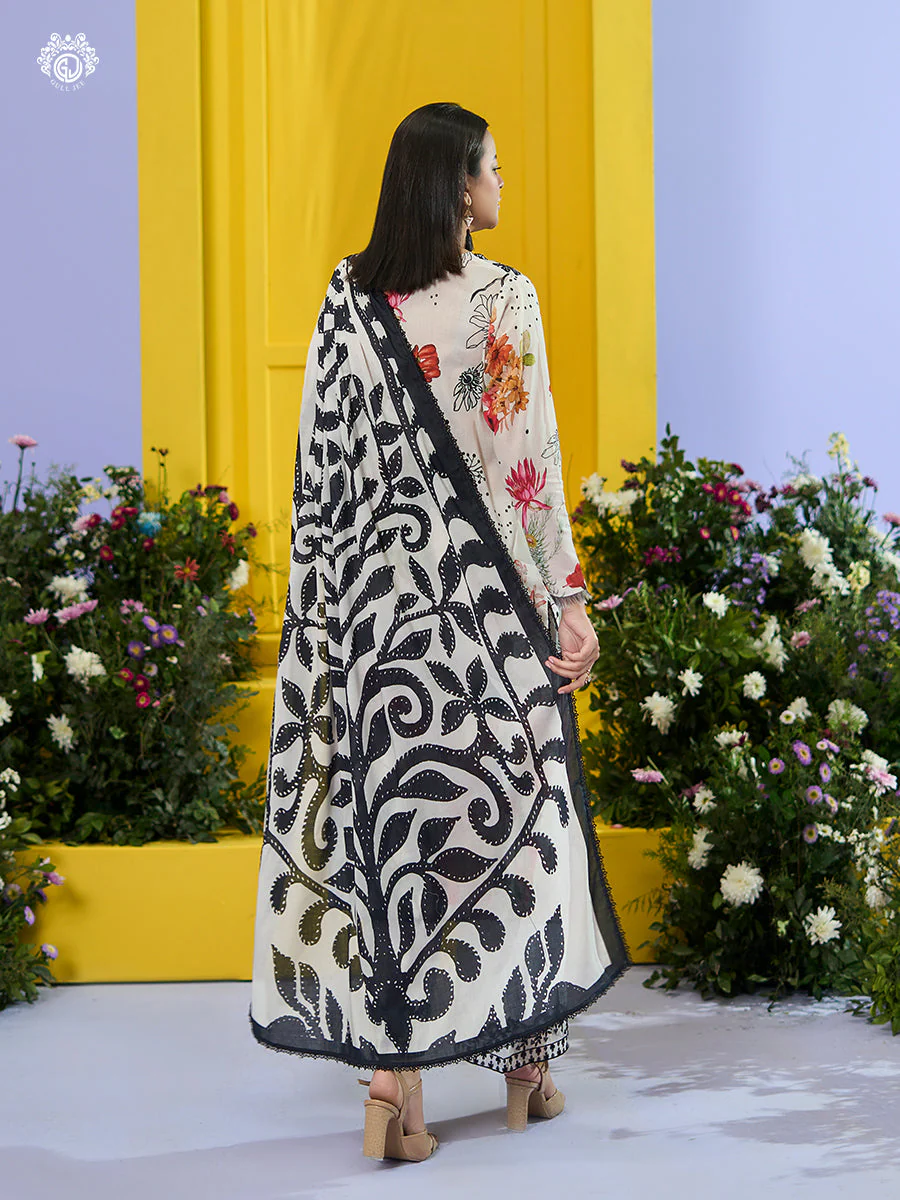 Nehaab Three Piece Lawn - Image 2