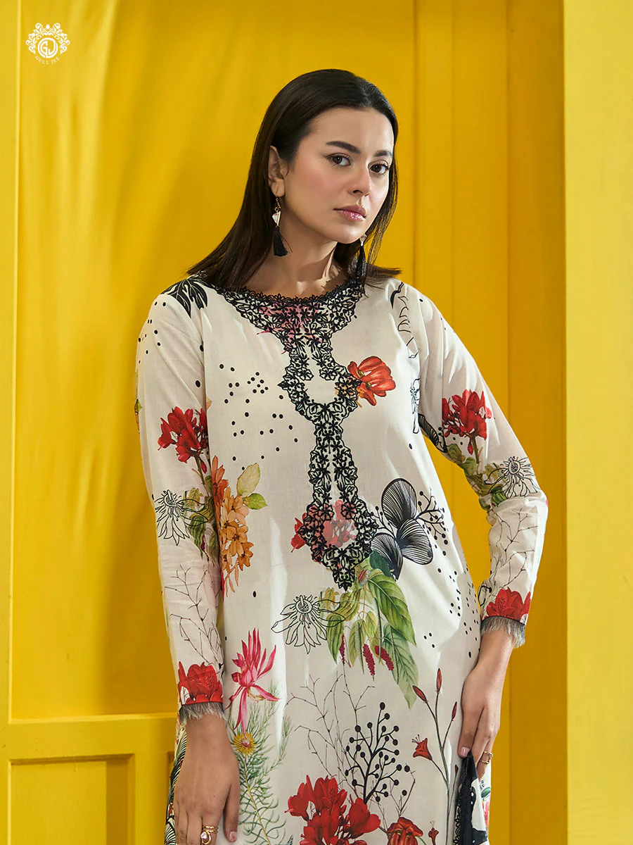 Nehaab Three Piece Lawn - Image 3