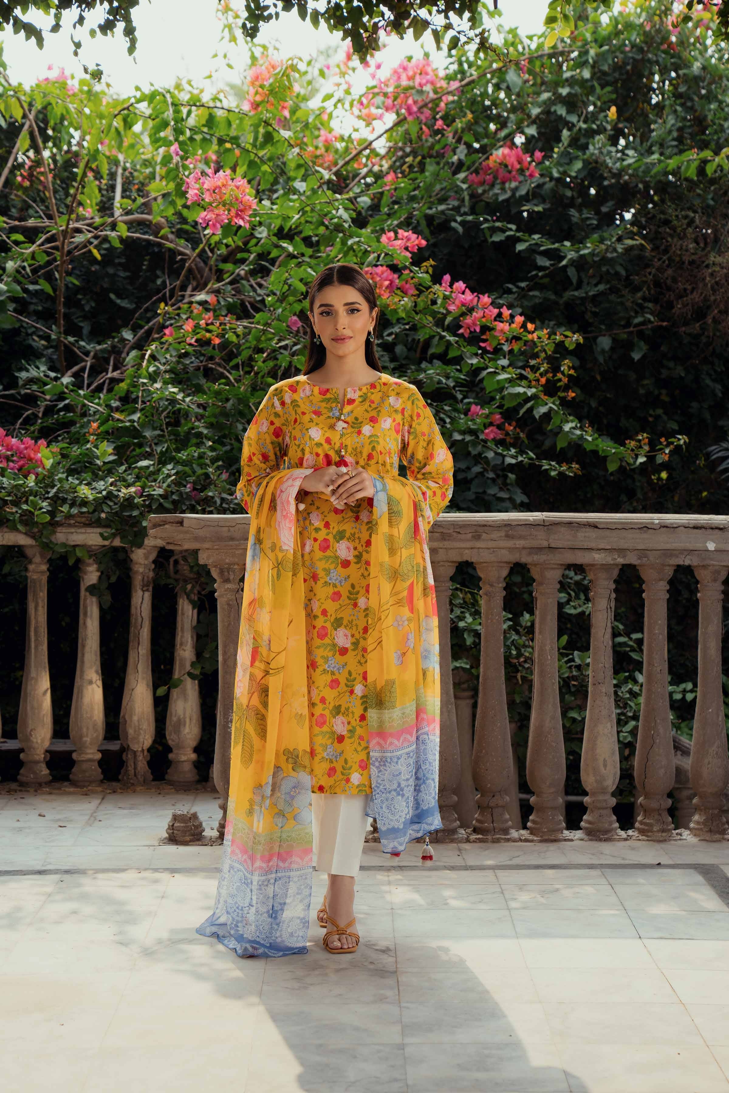 NISHAT LENEN SUPER FINE LAWN - Image 5