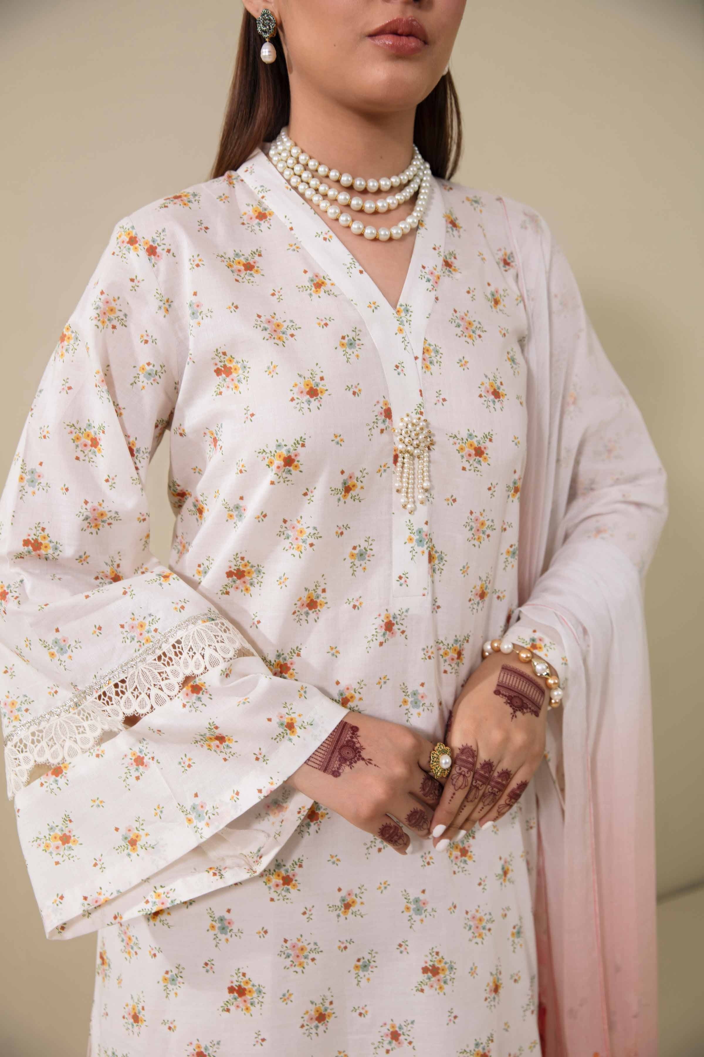 NISHAT LINEN 2 PIECE PRINTED LAWN - Image 5