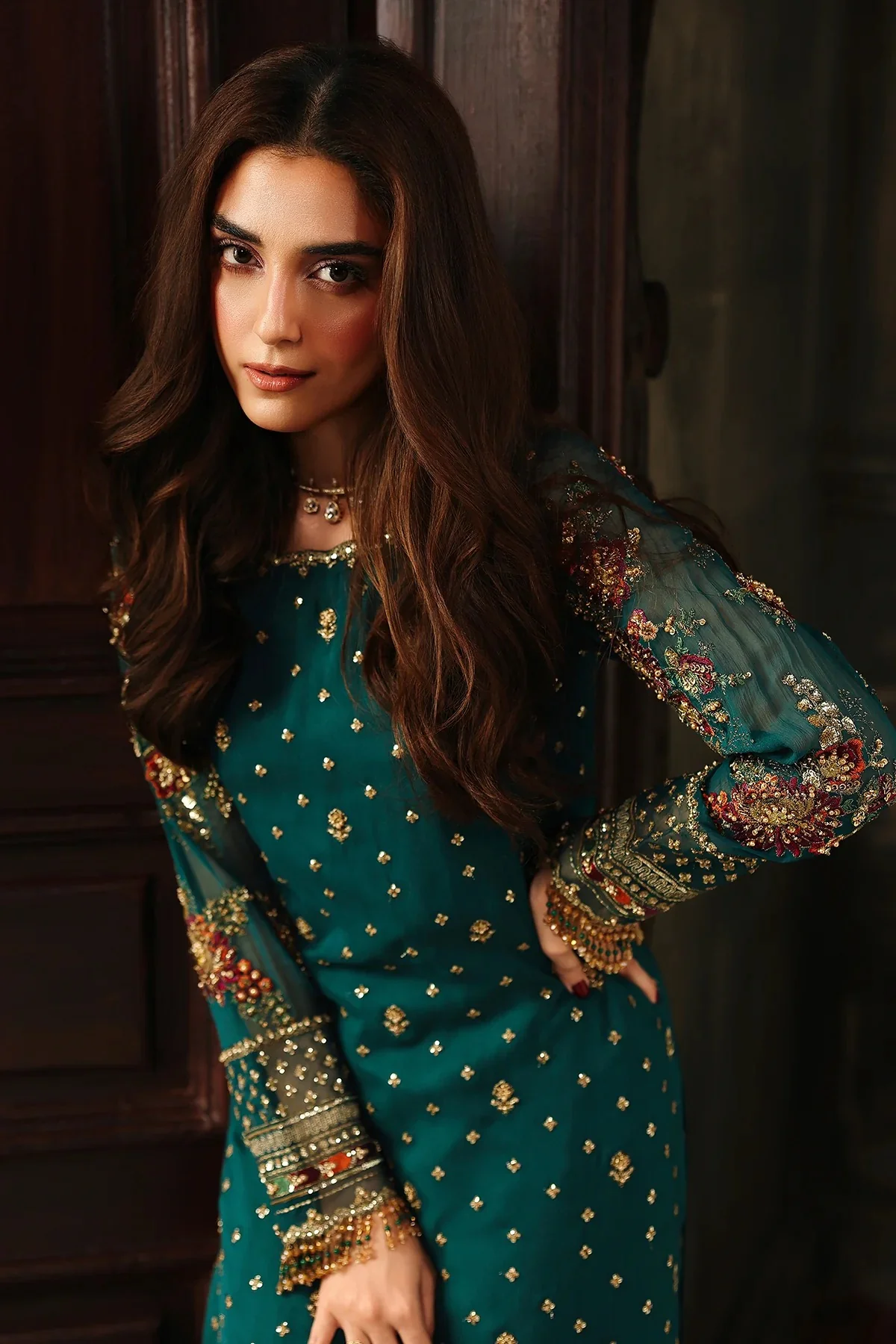 4-PC Charizma Unstitched Luxury Collection - Image 9