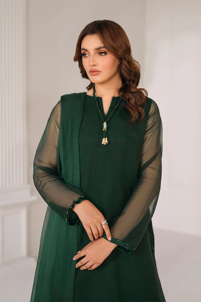 PLAIN CHIFFON 3 PIECE - Image 5
