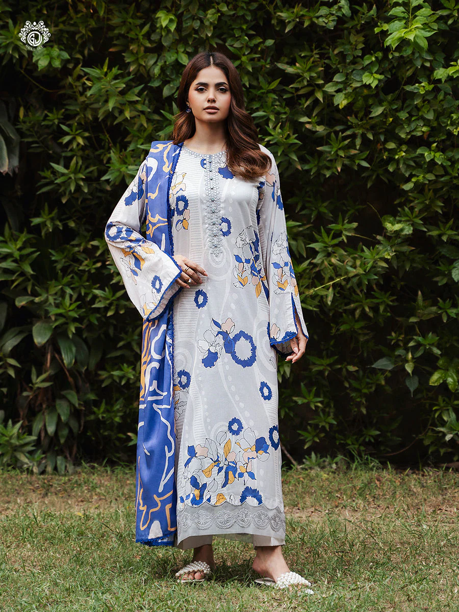 Preimum Gullbano Printed Lawn