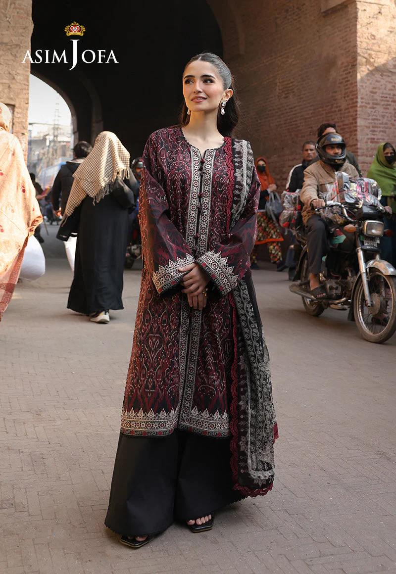 PRINTED EMBROIDERED LAWN 3 PCS