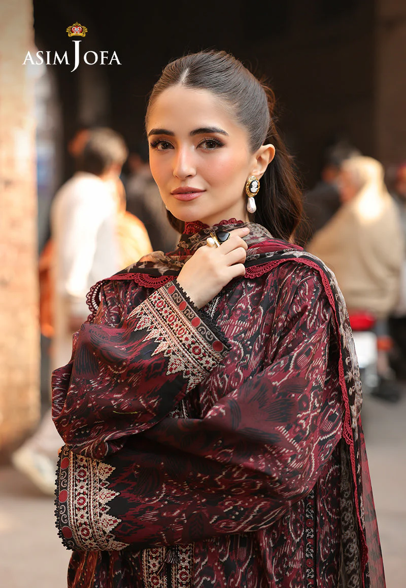 PRINTED EMBROIDERED LAWN 3 PCS - Image 3