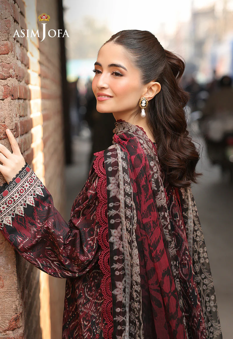 PRINTED EMBROIDERED LAWN 3 PCS - Image 4