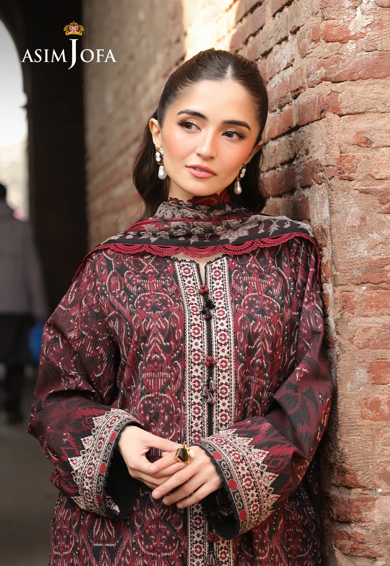 PRINTED EMBROIDERED LAWN 3 PCS - Image 5