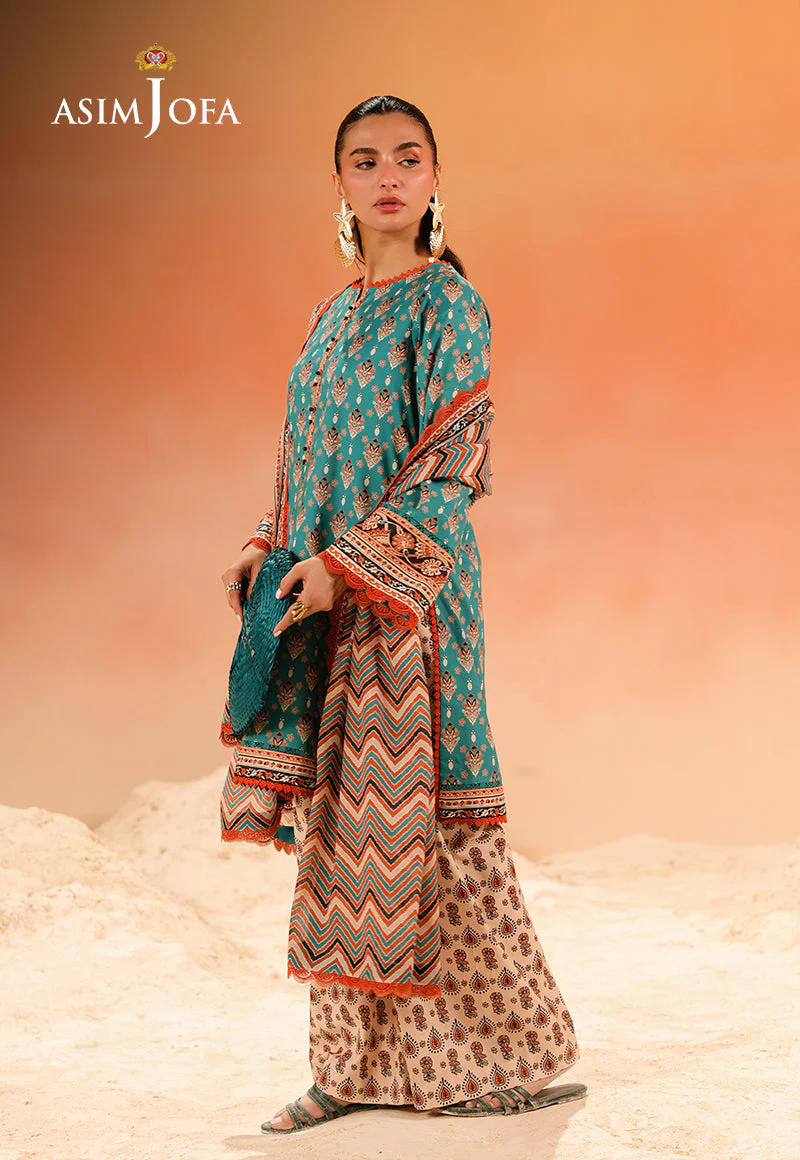 Printed Lawn 3 Pcs - Image 9