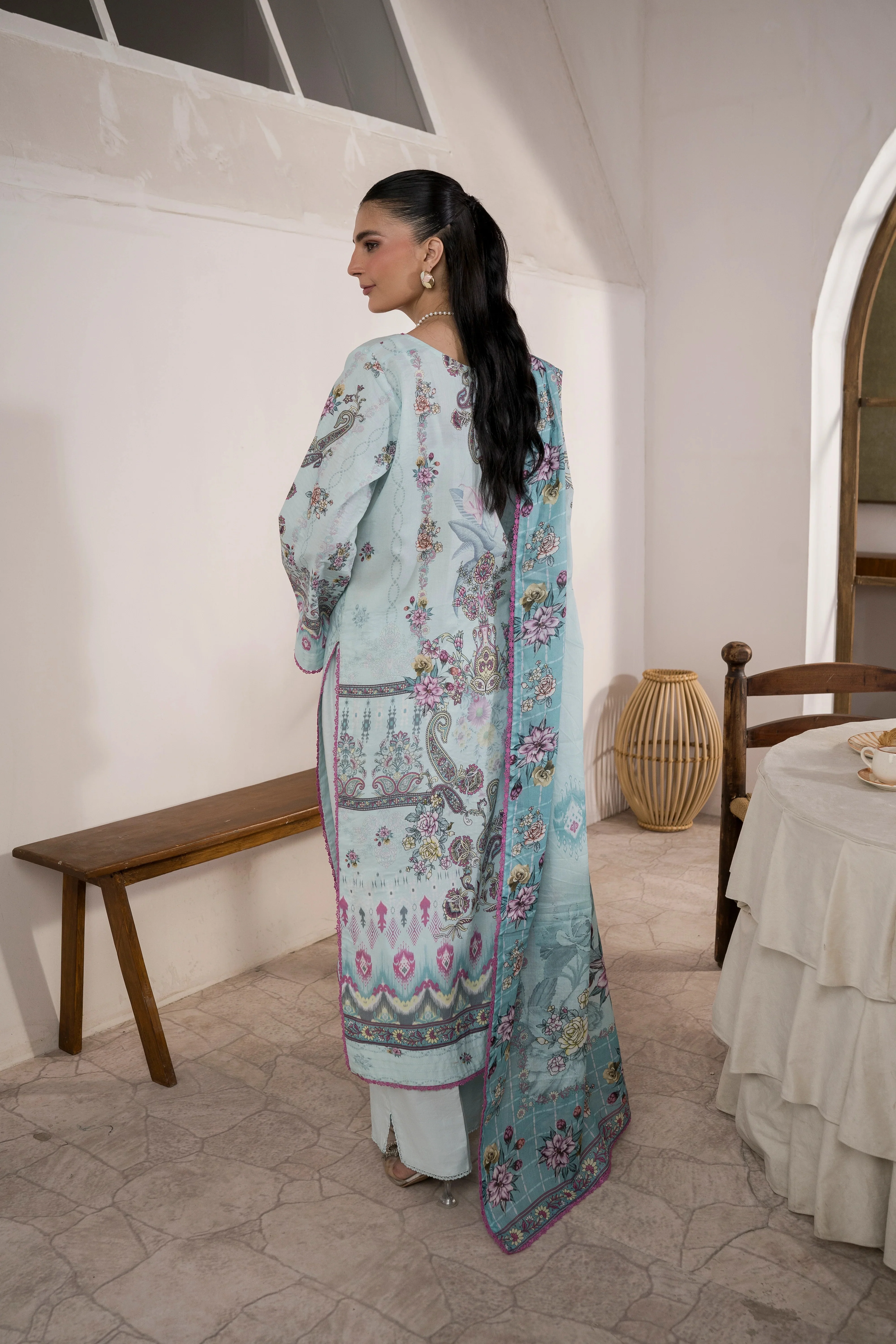 Printed Lawn 3pc - Image 2